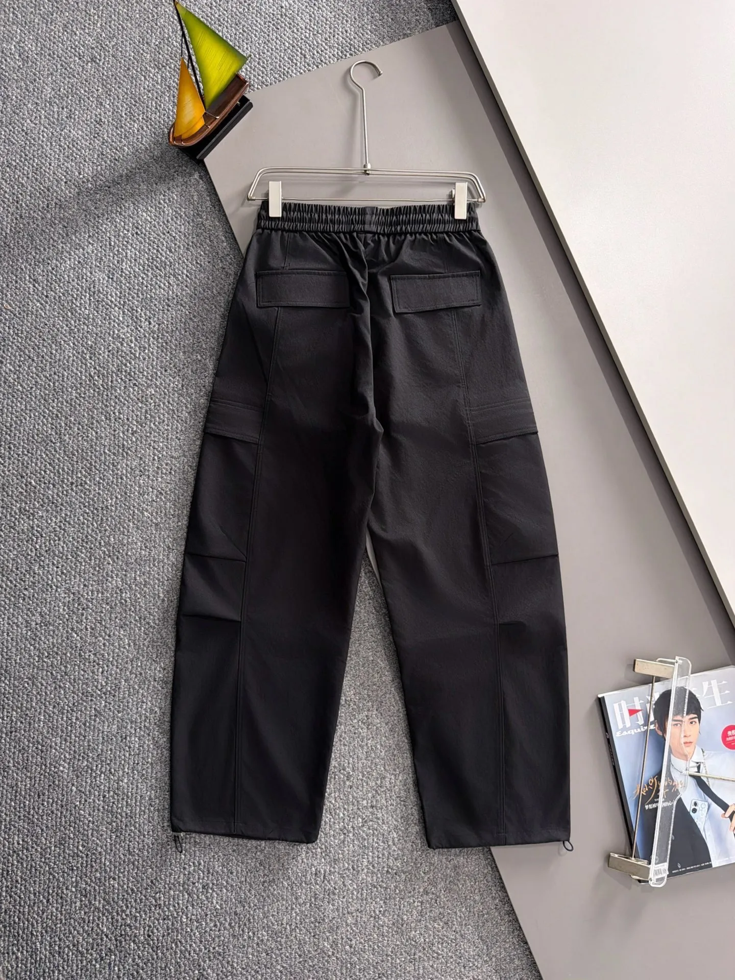 LACOSTE French Crocodile Lacoste 2026 Spring and Summer New Arrival casual pants, counter-customized fabrics Breathable, high comfort, impeccable details, brand element design concept, reflecting high quality. It feels delicate and soft! It presents a casual cut and the upper body shape is great! Sizes:M-4XL